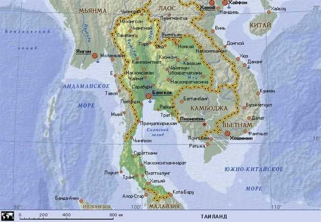 Какое море в тайланде? обзор андаманского и южно-китайского морей