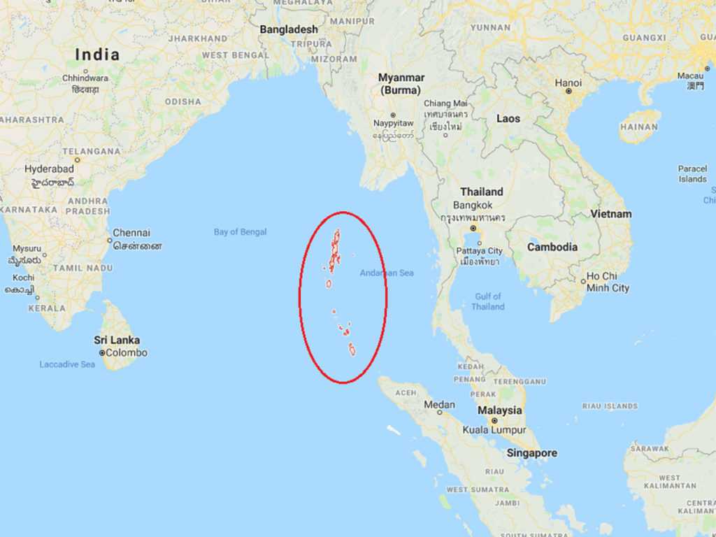 Андаманские острова: описание, как добраться, карта • вся планета
