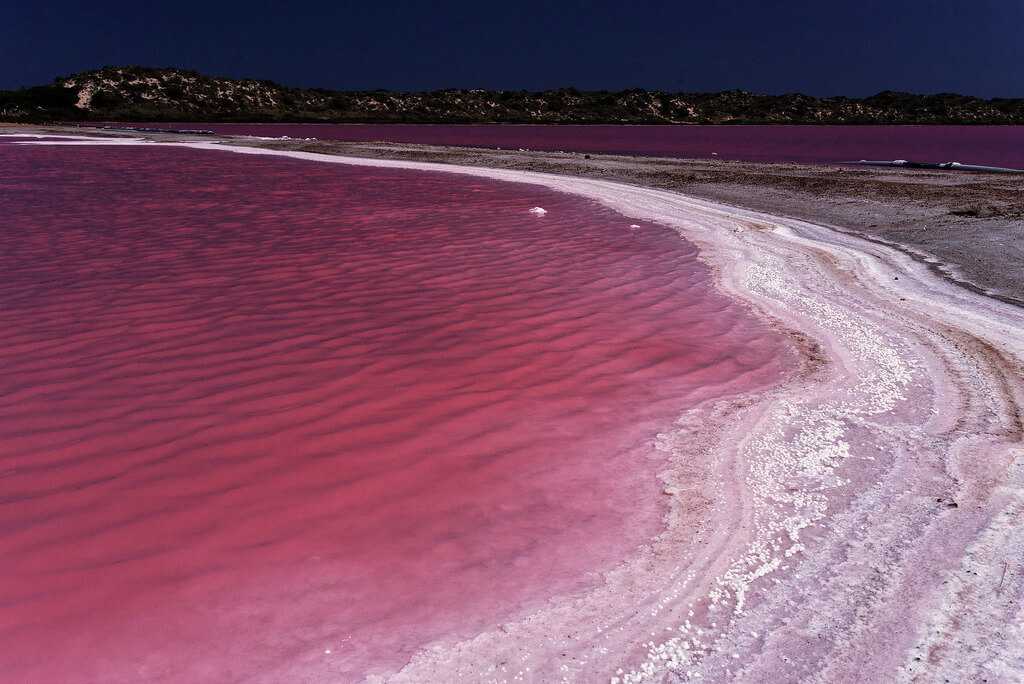 Озеро австралии меняющие свой цвет | чудеса природы