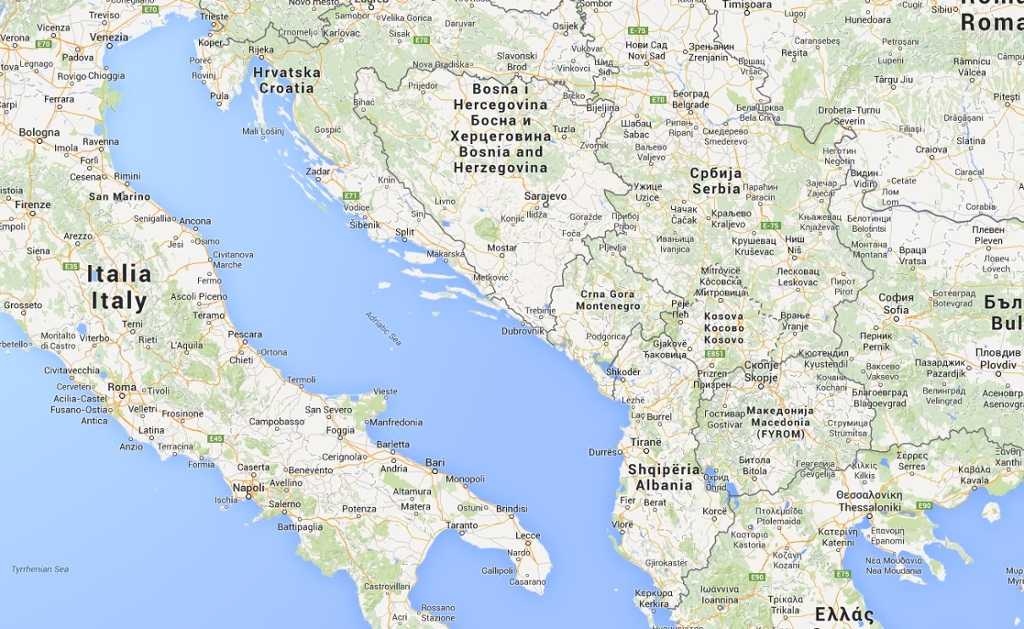 Средиземное море на карте мира — где находится, какие страны омывает?