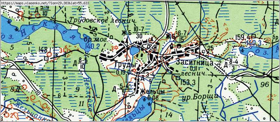 Карта полоцка на русском языке — туристер.ру