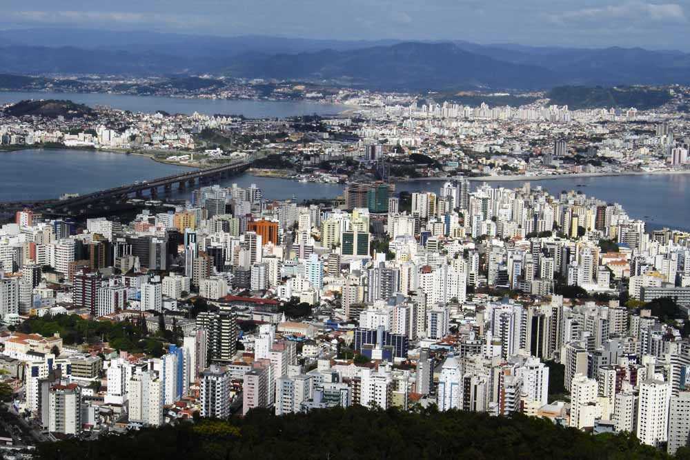 Флорианополис, город - бразилия - штат санта-катарина.