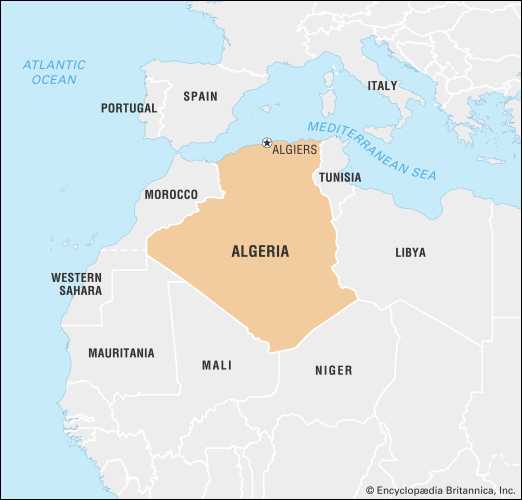 Карты алжира | большие карты алжира с возможностью скачать и распечатать