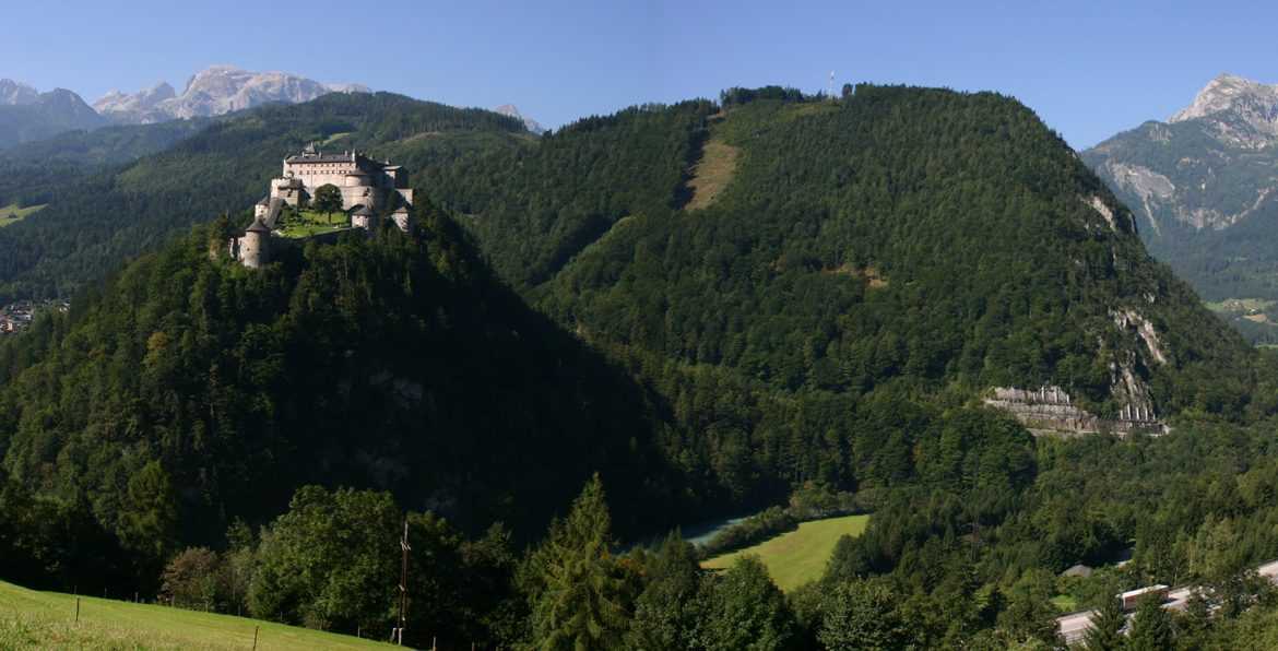 Замок хоенверфен (burg hohenwerfen) - замки австрии