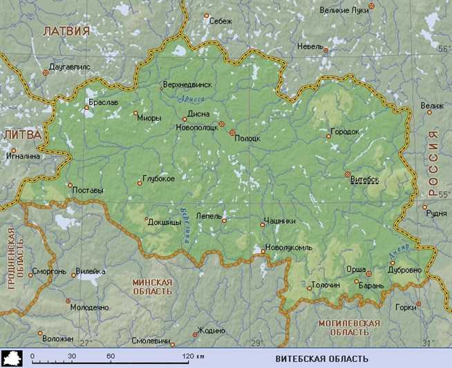 Полоцк полоцкого района на карте беларуси, подробная спутниковая карта полоцк - realt.by