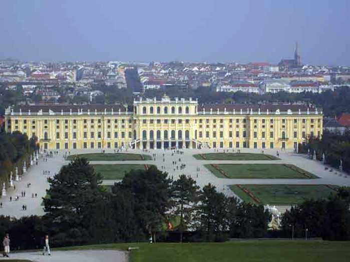 Императорский дворец хофбург в вене
