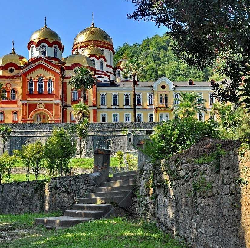 Ново-афонский монастырь - древо
