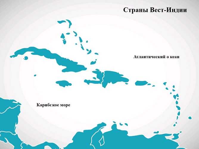 Список карибских островов - list of caribbean islands