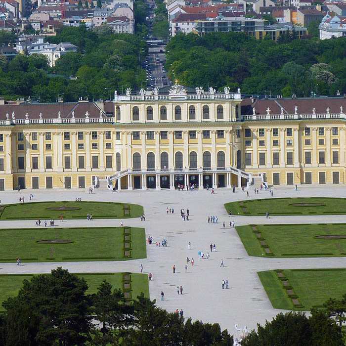 Дворец шенбрунн и его прекрасный парк