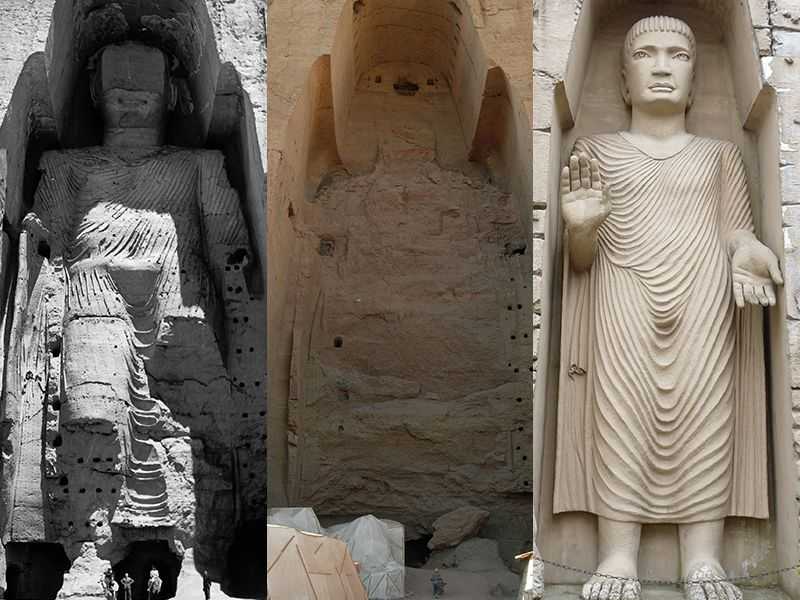 Бамианские статуи будды