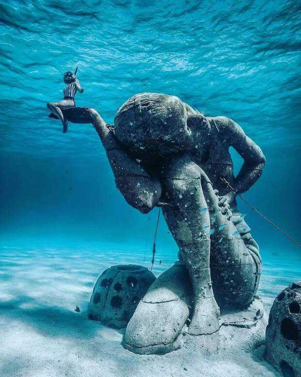 Подводный мир Багам: Голубая дыра Дина, Дорога Бимини...