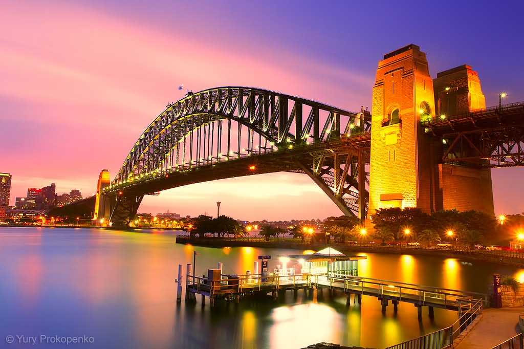 Мост харбор бридж в сиднее, австралия - описание, история, фото • вся планета