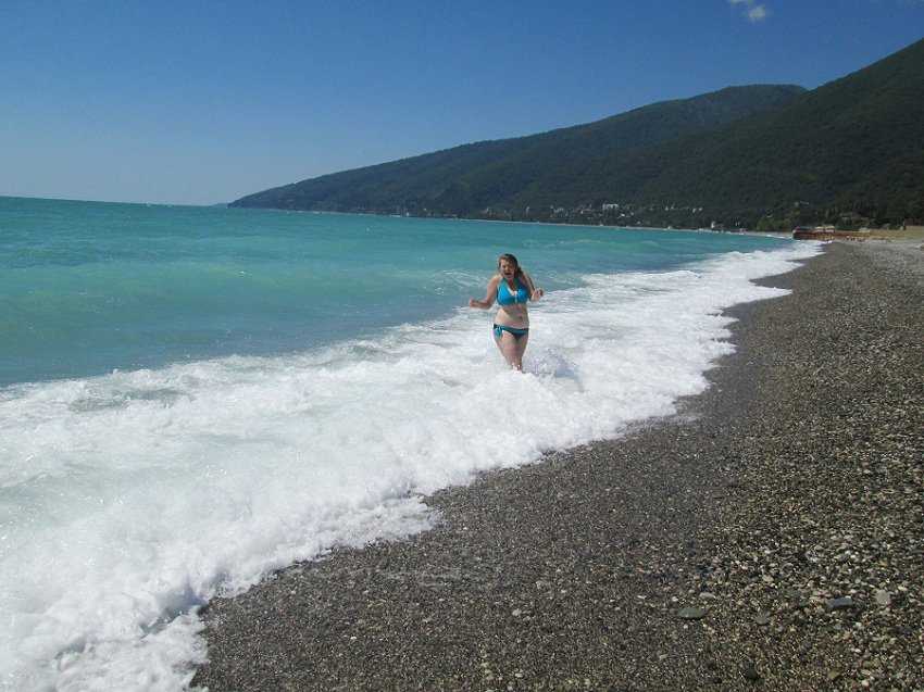 Где самое чистое море в абхазии: описание, фото, как добраться - gkd.ru