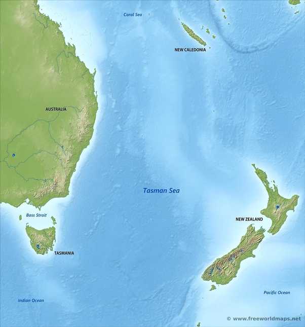 Где находится новая зеландия на карте мира? в какой стране?