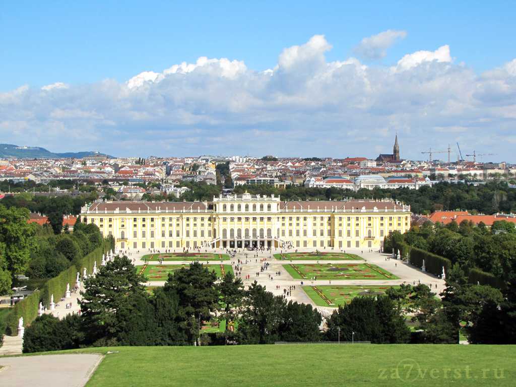 Дворец шёнбрунн в вене, австрия