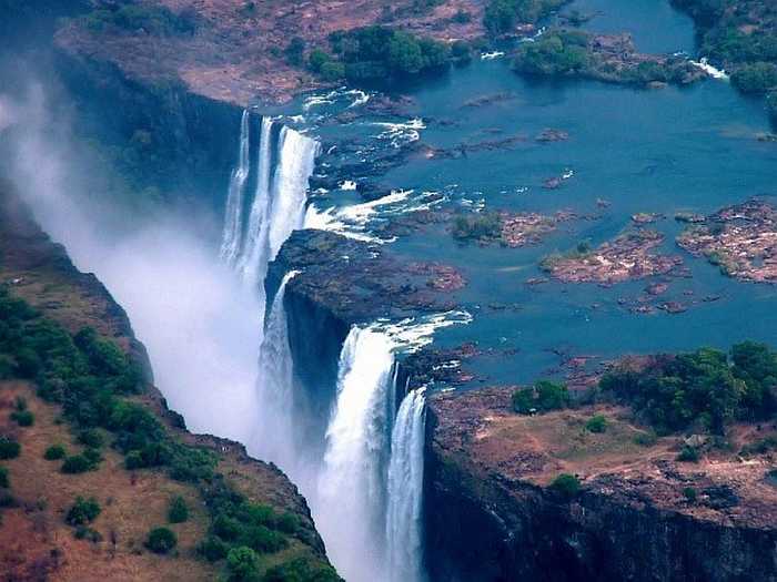 Самые высокие водопады африки: топ-10