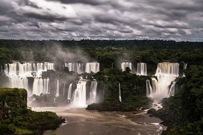 Водопады на карте мира: самые большие и высокие водопады