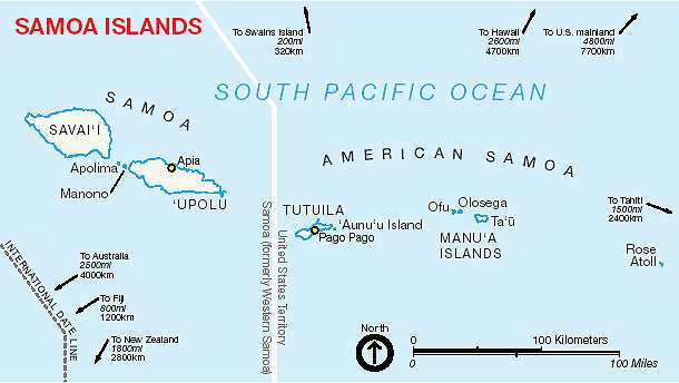 Какие места стоит посетить на островах американского самоа