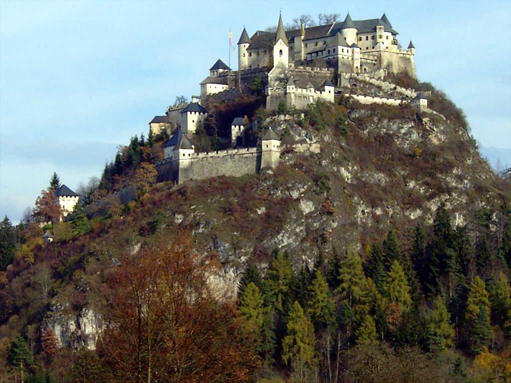 Замок гохостервиц - hochosterwitz castle